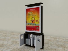 優(yōu)質不銹鋼廣告垃圾箱 設計與制作的藝術